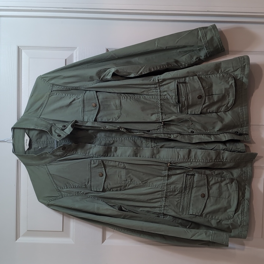 LL Bean women's jacket, 3X, sage color